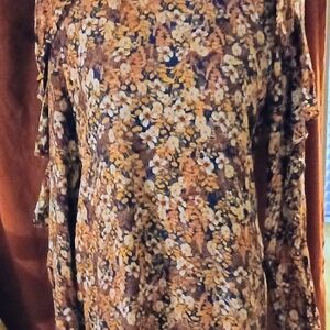 Floral Long Sleeve Blouse